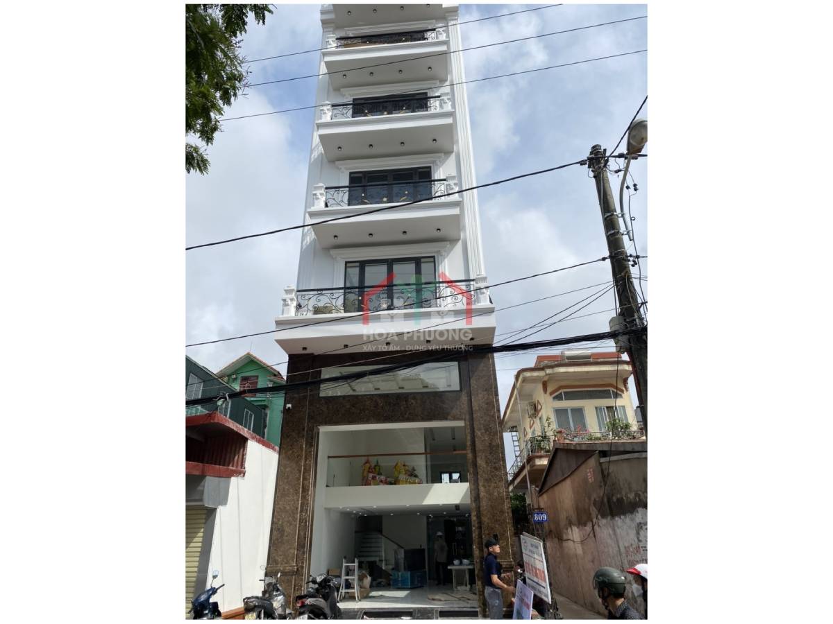 Công trình 7 tầng 807 Thiên Lôi, phường Kênh Dương, quận Lê Chân, Tp Hải Phòng