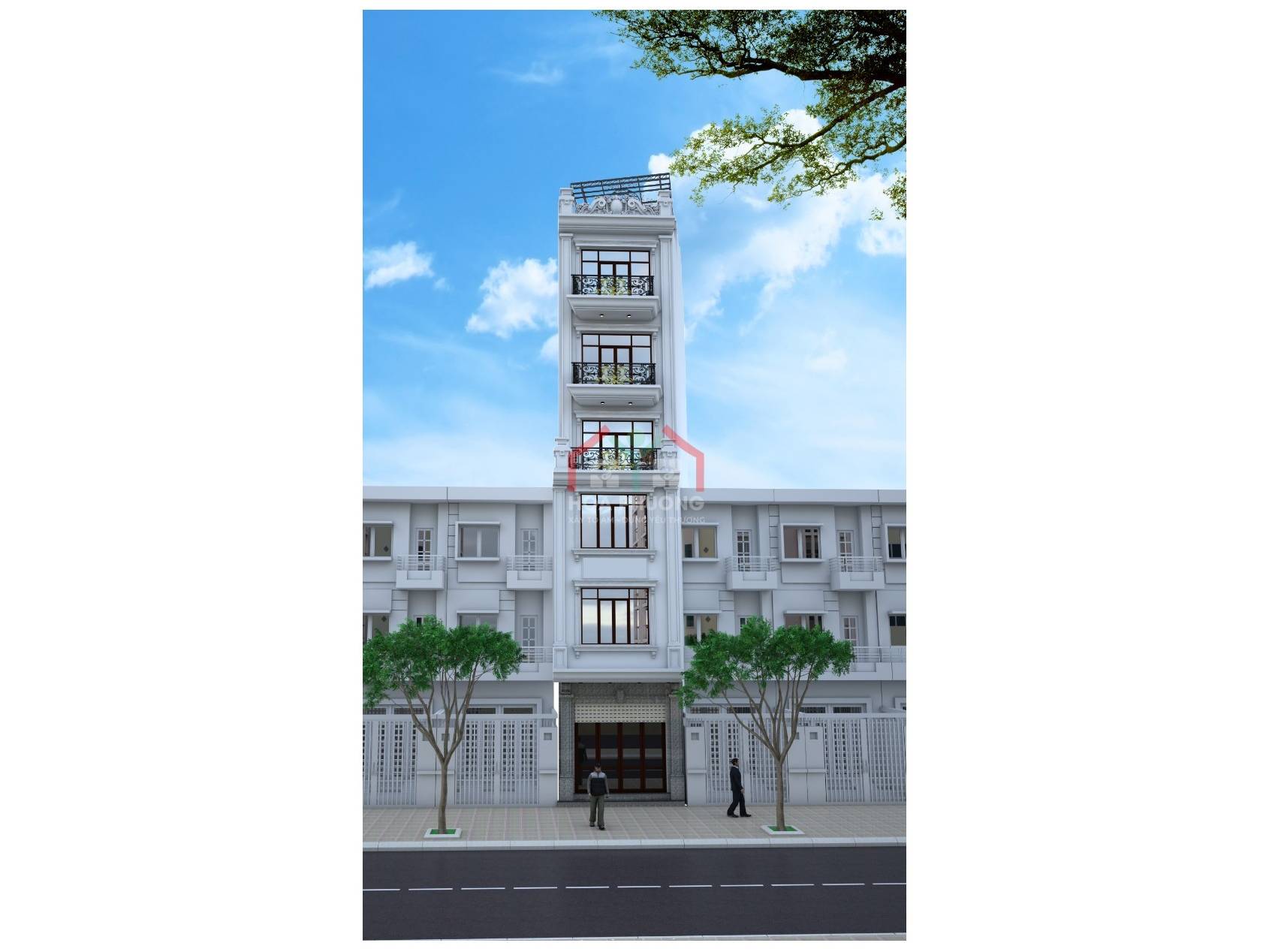 Công trình 7 tầng Bùi Viện, phường Vĩnh Niệm, quận Lê Chân, Tp Hải Phòng